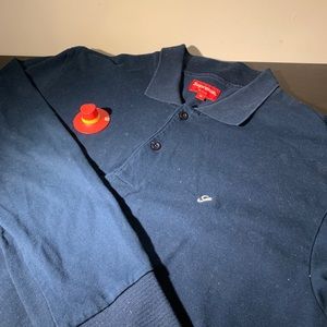 Supreme Long Sleeve Polo Shirt